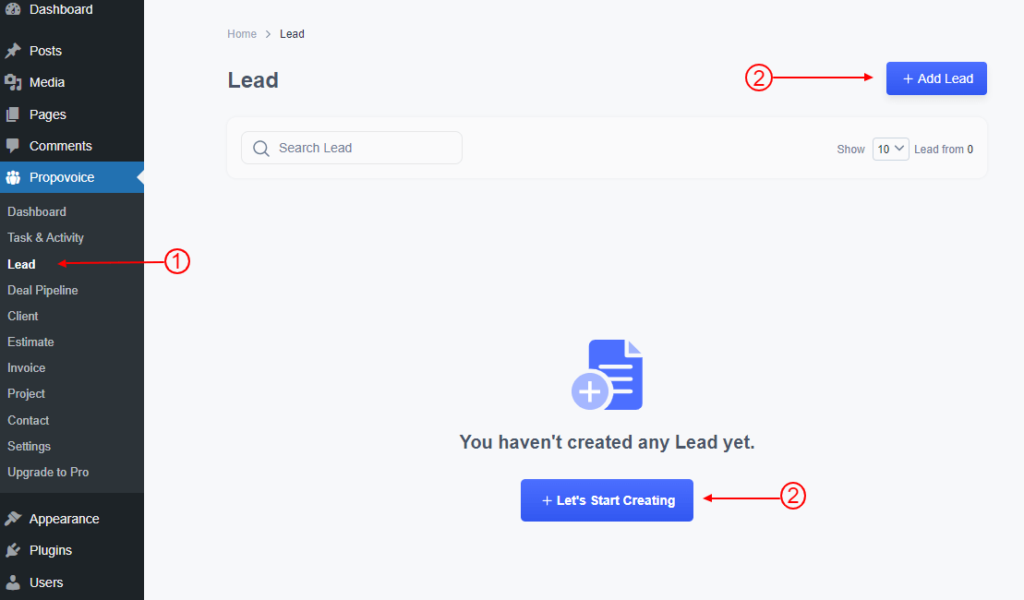 How To Manage Lead Management System Wordpress Using Propovoice