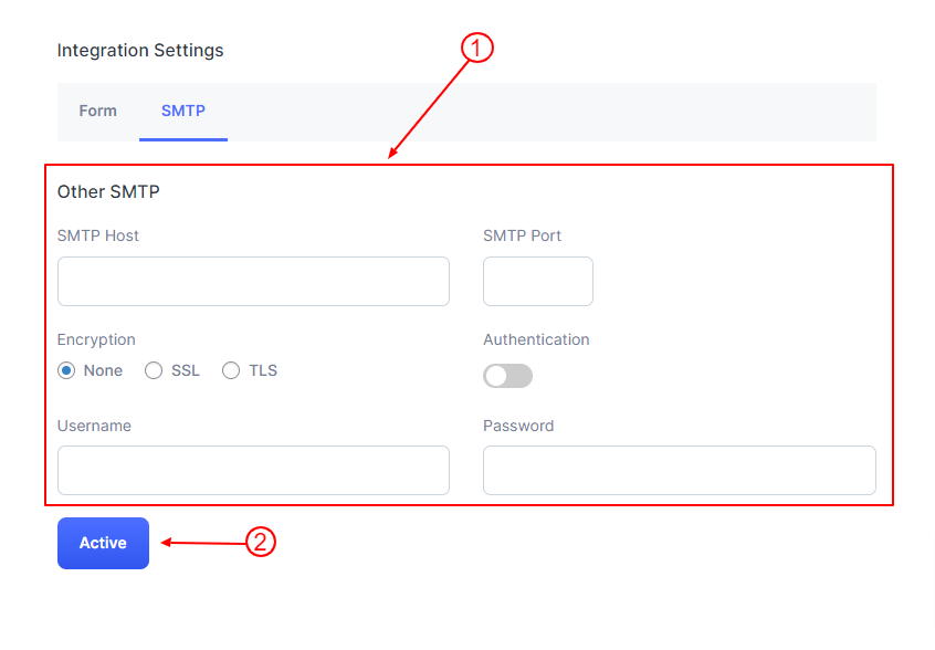 Setup Smtp 2