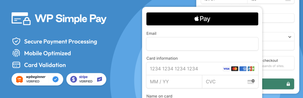Wp Simple Pay Plugin Banner