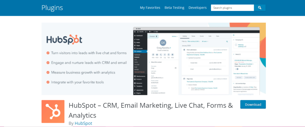 HubSpot CRM